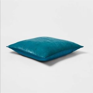 Teal Euro Sham Cover
